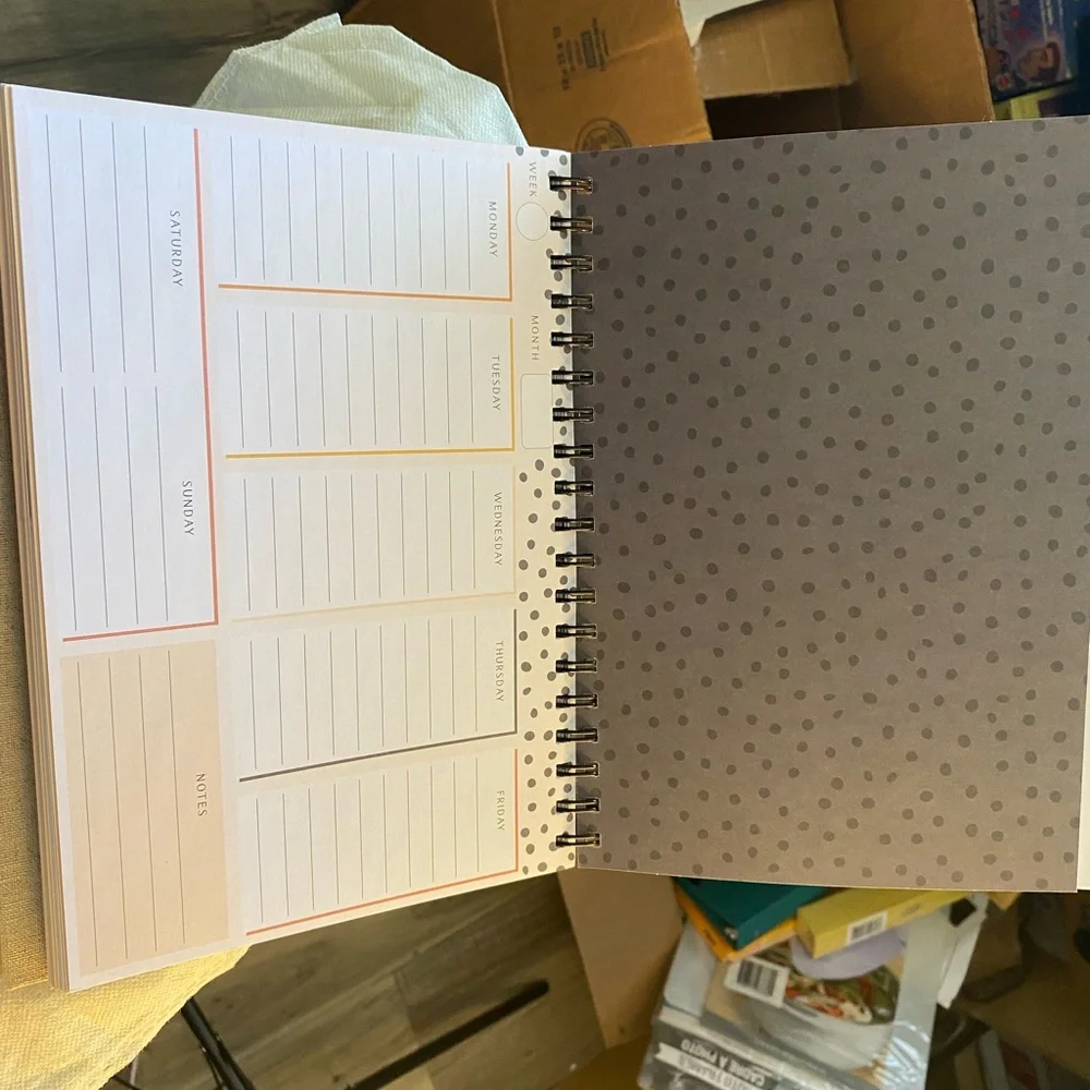Trends Weekly Planner with Cat Design